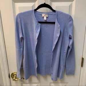 LOFT Blue cardigan